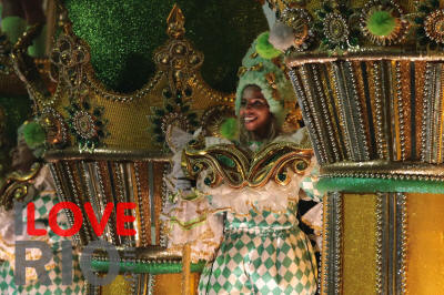 rio de janeiro brazilian carnival parades, queens and floats