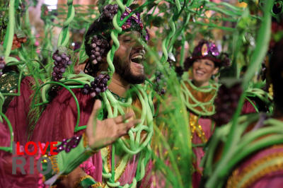 rio de janeiro brazilian carnival parades, queens and floats