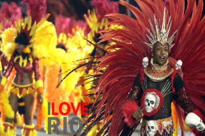 rio de janeiro brazilian carnival parades, queens and floats
