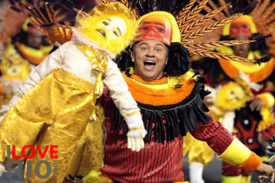rio de janeiro brazilian carnival parades, queens and floats